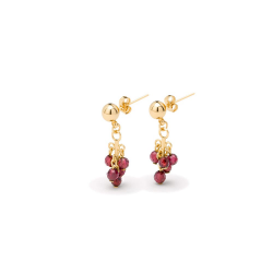 Boucles d'Oreilles Raisin