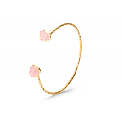 Bracciale Quarzo Rosa