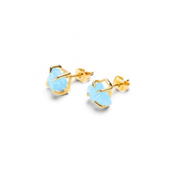 Aquamarine Stud Earrings